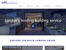 Tablet Screenshot of buildlondon.com